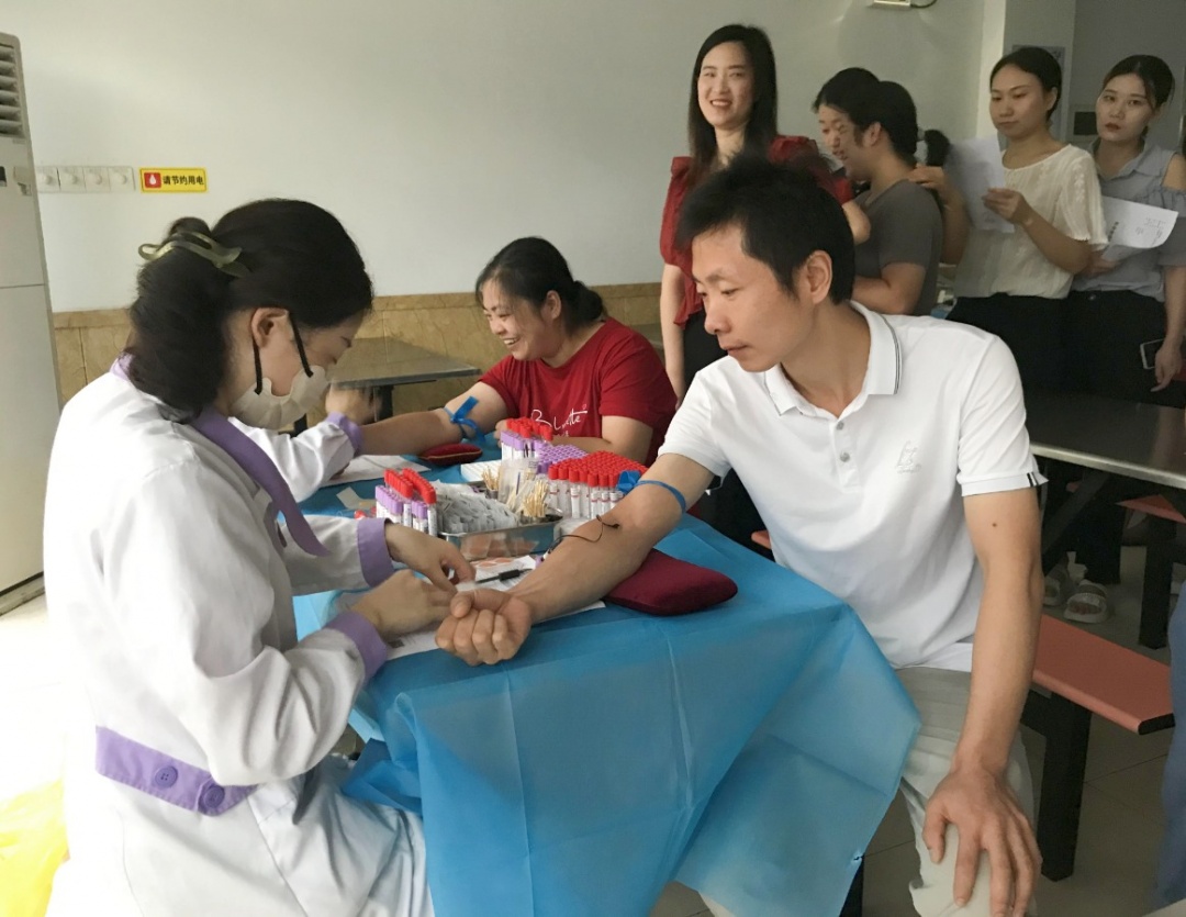 開(kāi)展健康體檢 保障員工身心健康